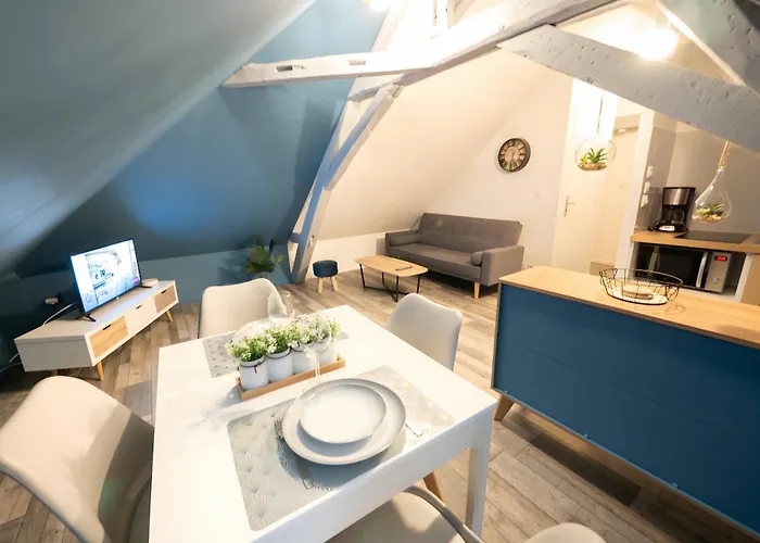 Liris - Hyper Centre - Wifi - 4 Personnes - Reve Au Mans Apartament Ecommoy